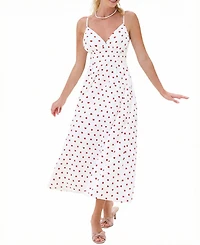 Cupshe Women's Heating Up Polka Dot Midi Beach Dress