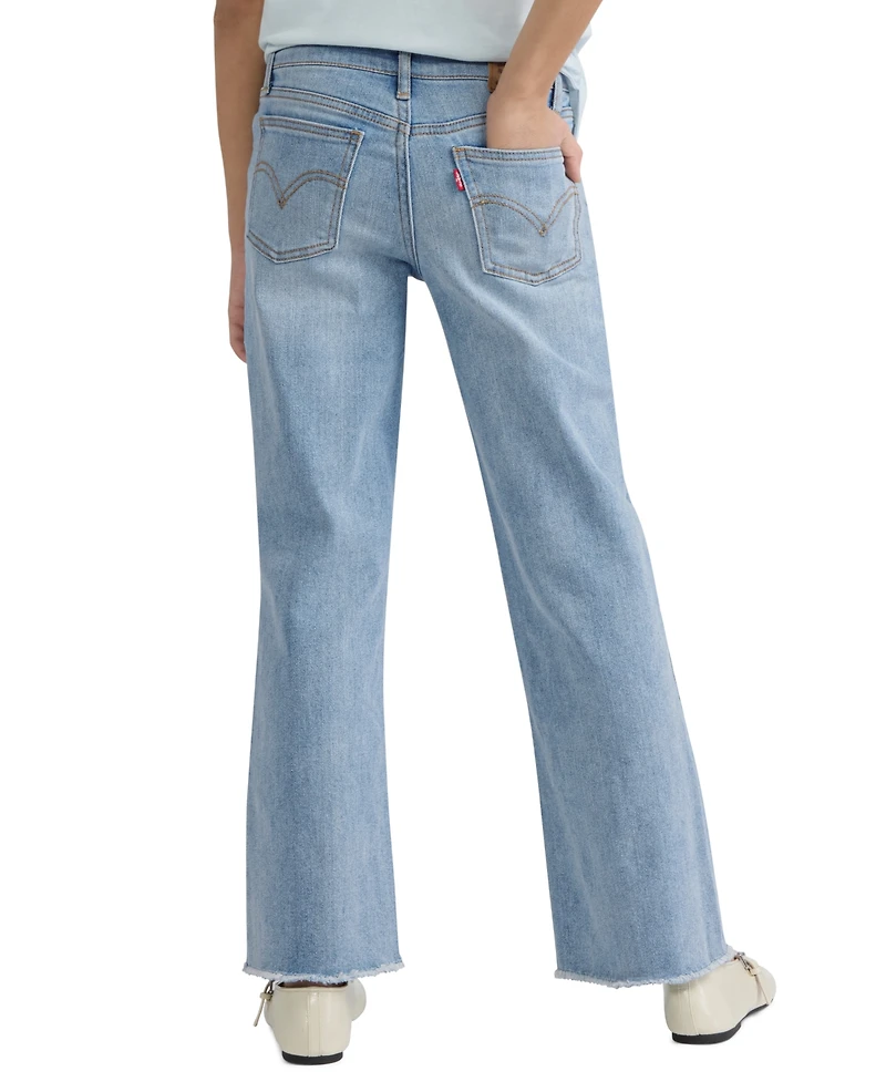 Levi's Big Girls Vintage-Like Mid Rise Wide Leg Jeans
