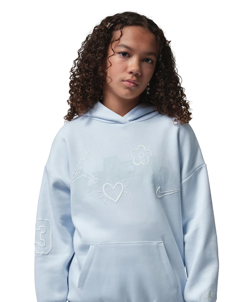 Jordan Girls' 7-16 Love is The Air Hoodie