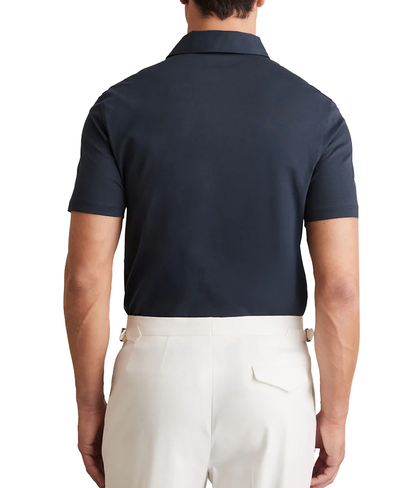 Reiss Men's Air-Water Cotton Polo Shirt