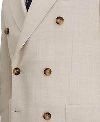 Reiss Men's Double Breasted Slim Fit Suit Blazer