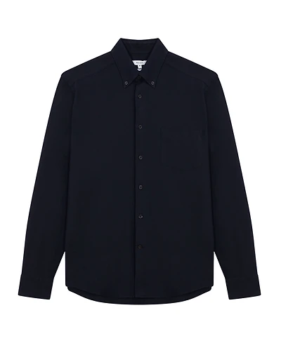 Reiss Men's Soft Wash Button Down Oxford Shirt