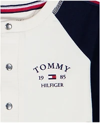 Tommy Hilfiger Baby Boys' Long-Sleeve Jacket, Bodysuit and Joggers, 3-Piece Set