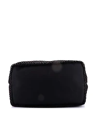 Pre-Owned Balenciaga Medium 24/7 Drawstring Tote Mesh and Canvas