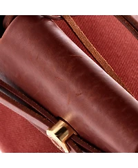 Pre-Owned HERMES 39 Herbag Zip Leather and Toile