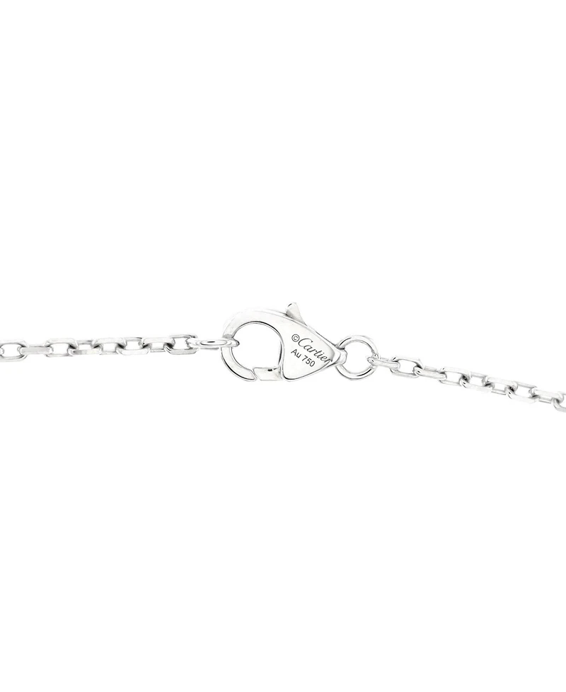 Pre-Owned Cartier Love Interlocking Pave Necklace