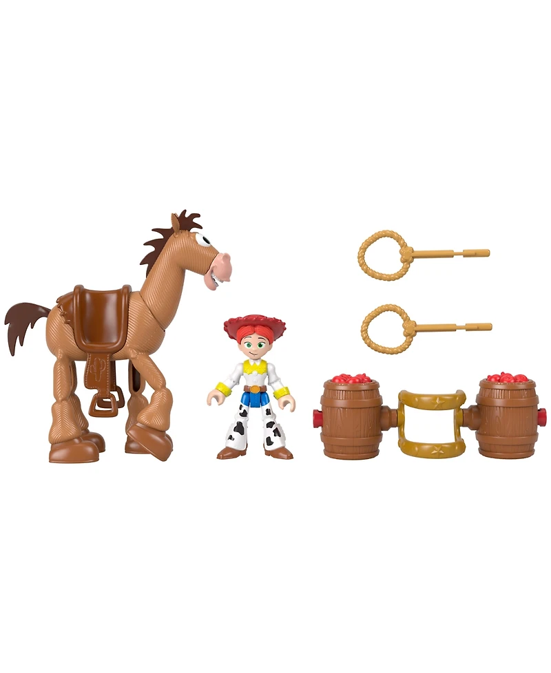 Imaginext Jessie and Bullseye Play Set