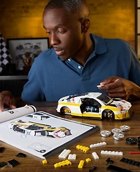 Mattel Brick Shop Hot Wheels 15 Audi R8 Lms Building Toy Kit, 820 Pieces