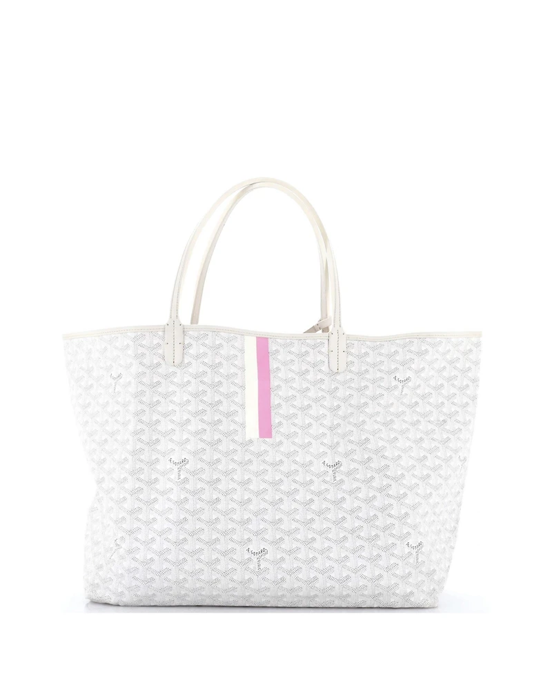 Pre-Owned Goyard Gm Saint Louis Tote Printed Coated Canvas