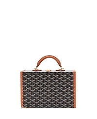 Pre-Owned Goyard Pm Grand Hotel Trunk Bag Coated Canvas