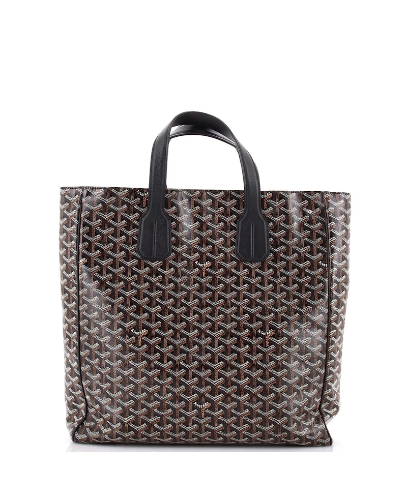 Pre-Owned Goyard Voltaire Iii Tote Coated Canvas