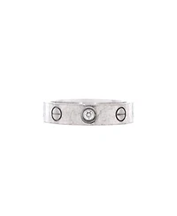Pre-Owned Cartier Love Wedding Band 1 Diamond Ring