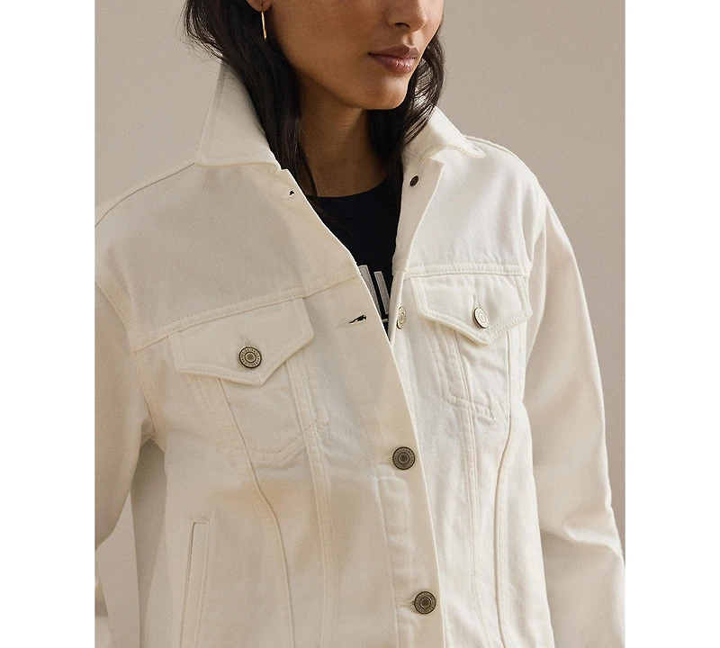 Lauren Ralph Women's Denim Trucker Jacket