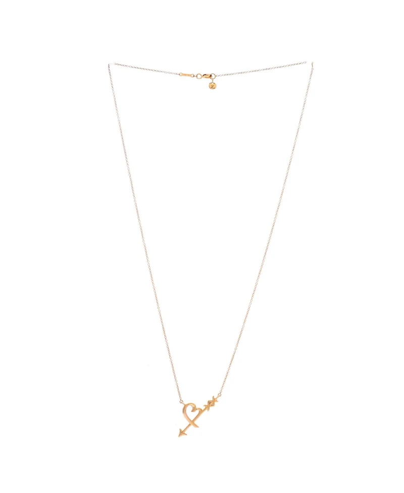 Pre-Owned Tiffany & Co Paloma Picasso Graffiti Heart and Arrow Pendant Necklace