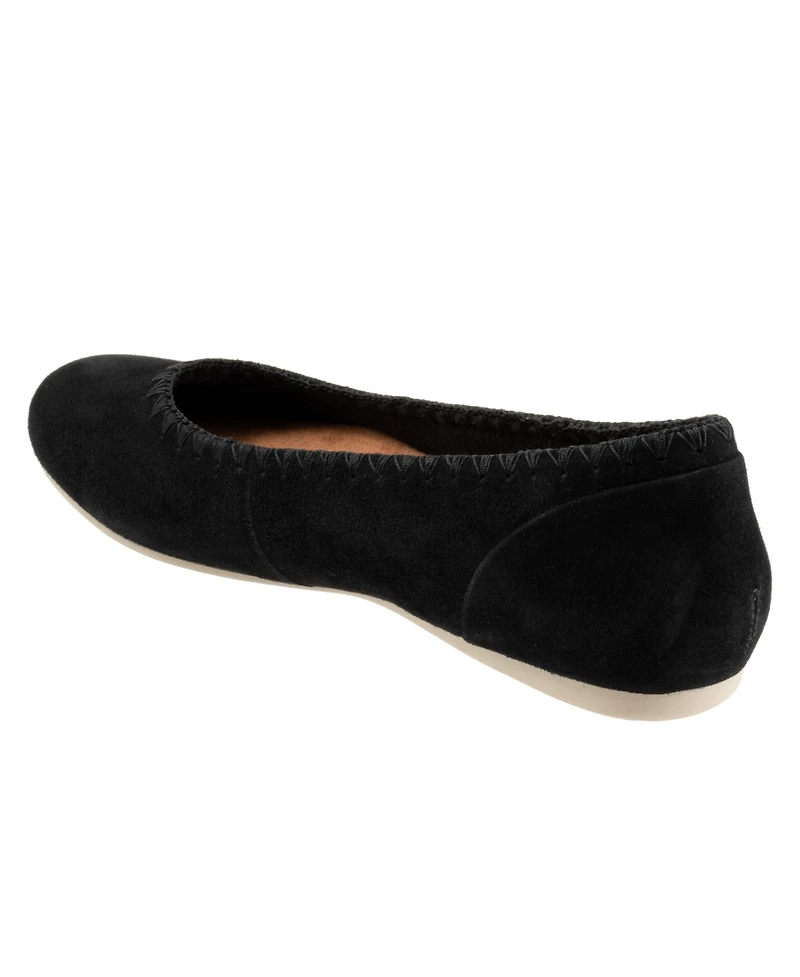 Softwalk Women's Sonoma Embroidery Flat
