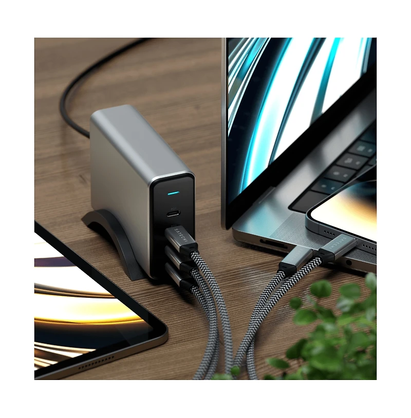 Satechi Usb C 4 Port Pd GaN Charger 165W