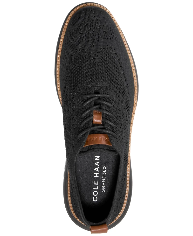 Cole Haan Men's Grand Hurrion Stitchlite Wingtip Lace-Up Oxford Shoes