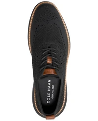 Cole Haan Men's Grand Hurrion Stitchlite Wingtip Lace-Up Oxford Shoes