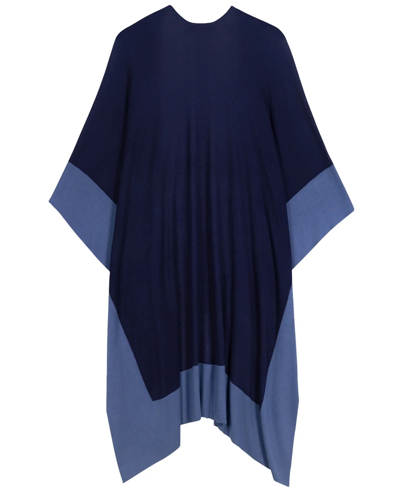 Lauren Ralph Tissue Weight Ruana Wrap