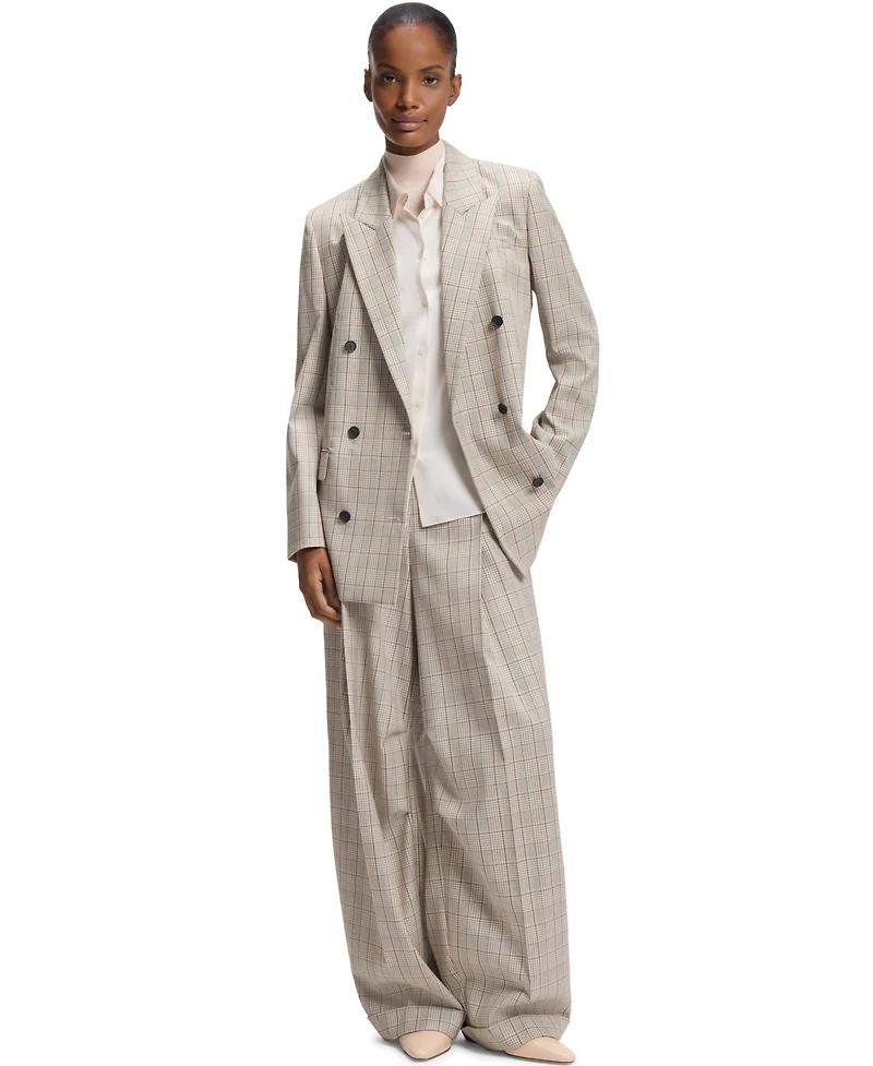 Boss by Hugo Women's Stretch Wool Regular-Fit Blazer