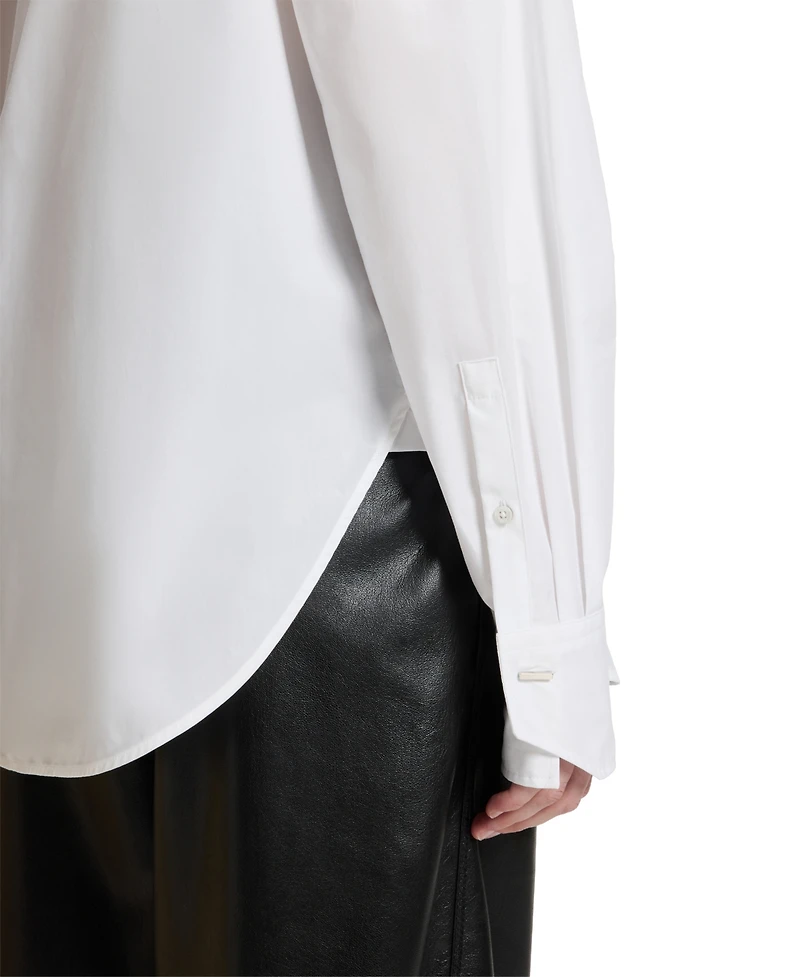 Boss by Hugo Women's Cotton Oversized-Fit Blouse