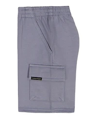 Calvin Klein Baby Boys' Crewneck Striped T-Shirt & Cargo Shorts, 2-Piece Set