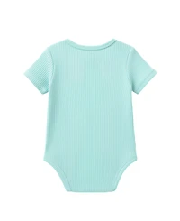 Disney Baby Boys' Mickey Mouse Short-Sleeve Bodysuits, 3-Piece Set