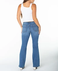 Celebrity Pink Juniors' No Waist Bootcut Jeans
