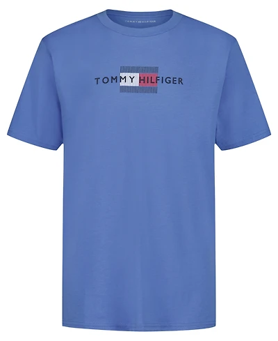 Tommy Hilfiger Boys' 8-20 Linear Flag Crewneck T-Shirt