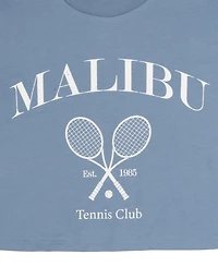 Rare Editions Girls' 4T-6X Graphic T-Shirt and Pleated Skort, 2-Piece Set