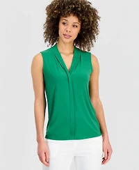 Kasper Women's V-Neck Sleeveless Top