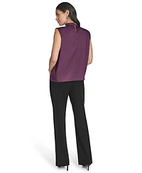 Calvin Klein Women's Mock Neck Top