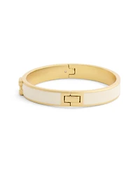 Coach Chalk Signature C Enamel Bangle Bracelet