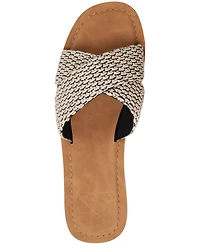 Roxy Women's Andreya Raffia Ladies Slip On Sandals