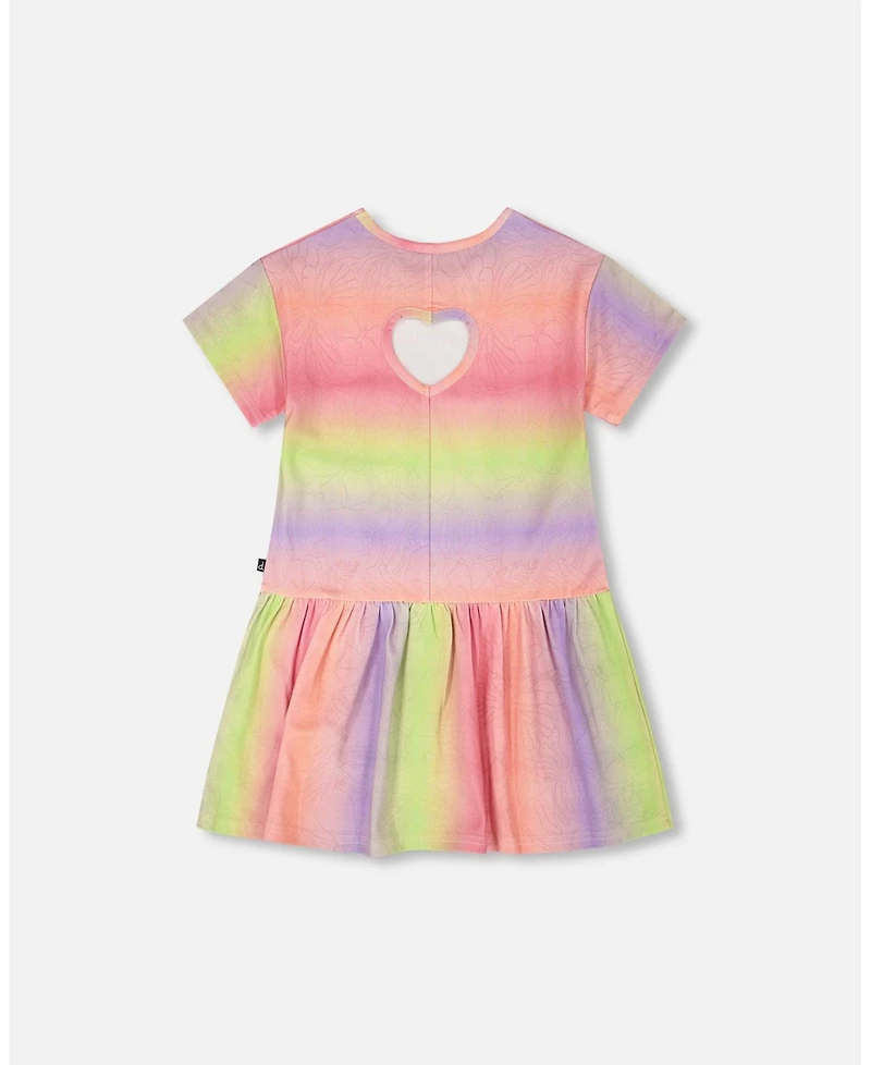 Deux par Big Girls Printed Jersey Dress