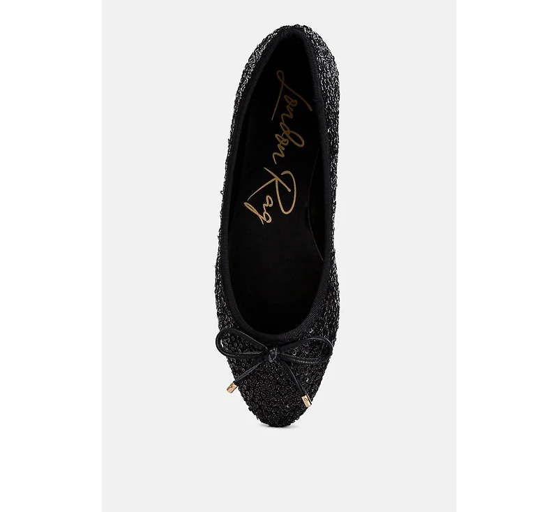 ringo sequin embellished ballet flats