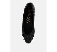 ringo sequin embellished ballet flats