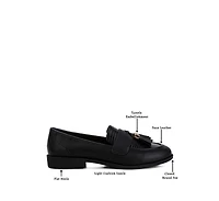 London Rag Alibi Tassels Detail Loafers Women