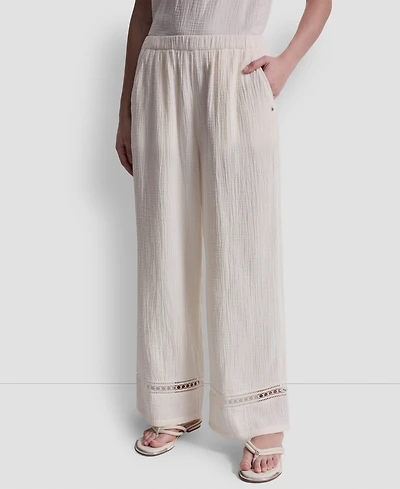 Dkny Jeans Women's Mid Rise Drawstring Pants