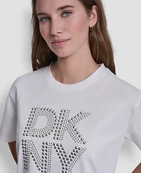 Dkny Jeans Logo Relaxed Crewneck T-Shirt