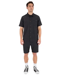 Hurley Men's Relaxed-Fit Point Collared Shirt