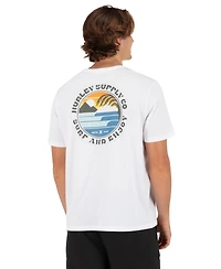 Hurley Men's Regular-Fit Round Neck Short-Sleeve T-Shirt