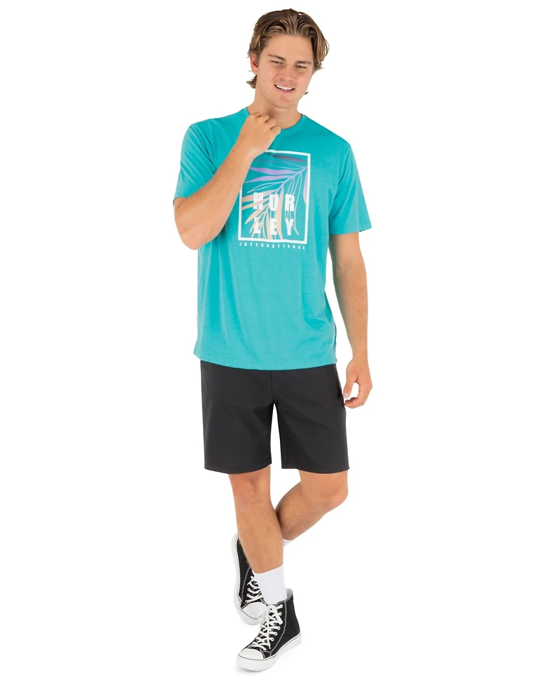 Hurley Men's Regular-Fit Round Neck T-Shirt