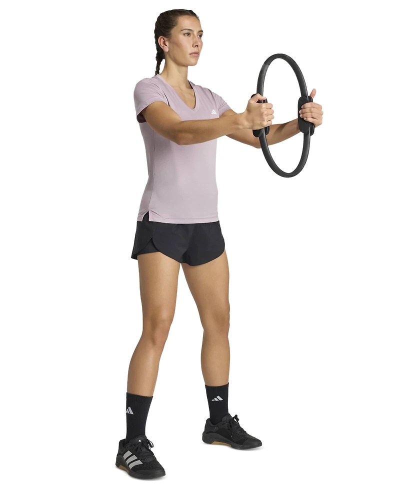 adidas Women's Workout Essential V-Neck T-Shirt