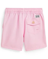 Polo Ralph Lauren Boys' 2-7 Traveler Embroidered Swim Trunks