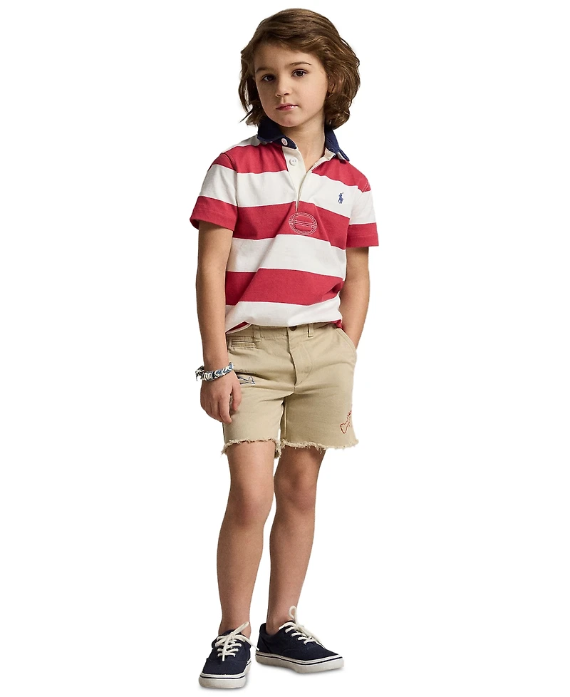 Polo Ralph Lauren Boys' 2-7 Rugby Collar Shirt
