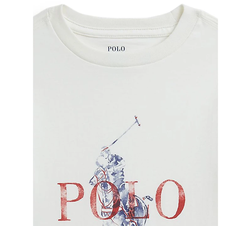 Polo Ralph Lauren Boys' 2-7 Logo Detail Short-Sleeve T-Shirt