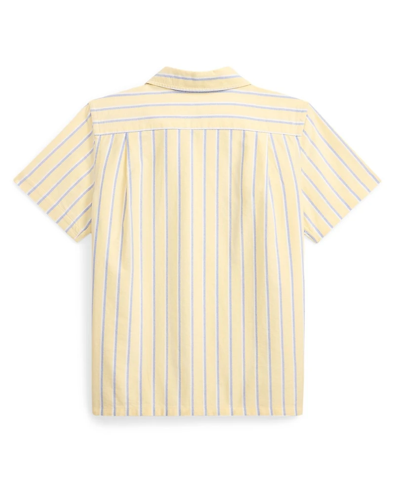 Polo Ralph Lauren Boys' 8-20 Striped Oxford Camp Collar Shirt
