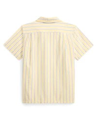Polo Ralph Lauren Boys' 8-20 Striped Oxford Camp Collar Shirt
