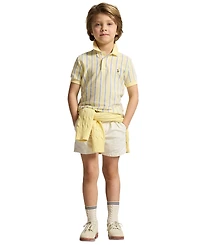 Polo Ralph Lauren Boys' 2-7 Ribbed Collar Shirt